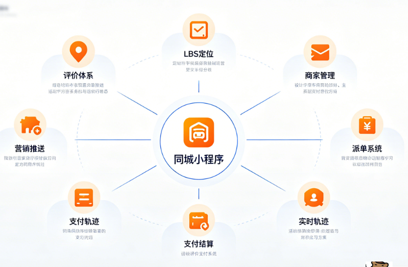 同城小程序开发完整指南：本地生活场景怎么做，功能设计与落地实操详解