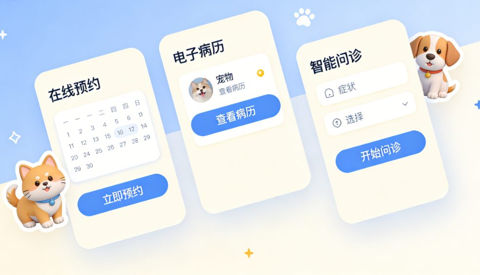 宠物医院小程序开发：解锁诊疗服务新体验