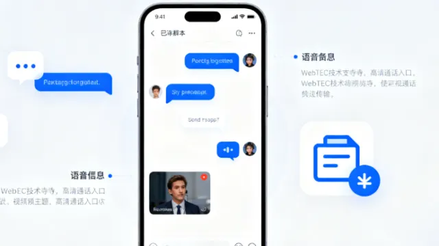 聊天APP开发核心功能与技术优势解析​