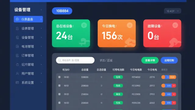 智能换电柜系统开发，赋能出行新方式​