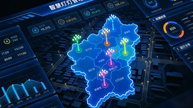 智慧路灯管理软件开发：赋能智慧城市照明新生态