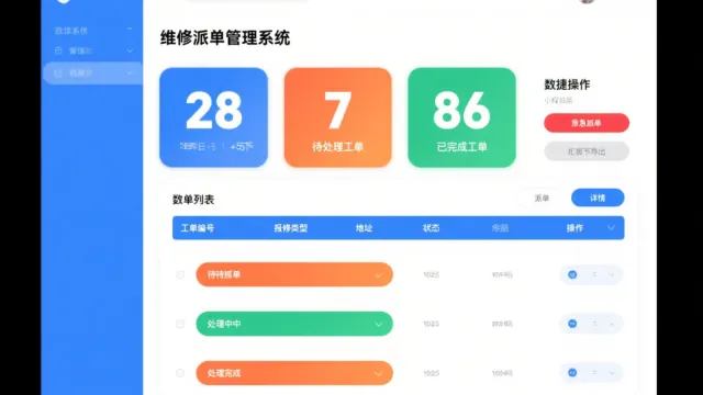 维修派单小程序开发：高效管理新方案​