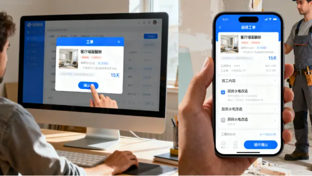 装修工单APP开发：重塑行业效率的智能解决方案​