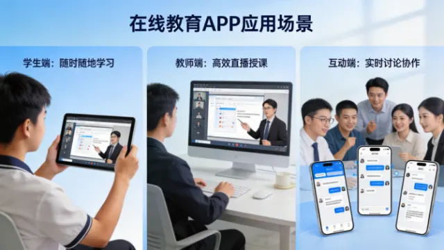 云迈科技-企业定制在线教育APP开发 打造专属学习平台